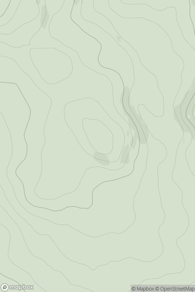 Thumbnail image for Creag Bheag [Loch Tay to Perth] showing contour plot for surrounding peak